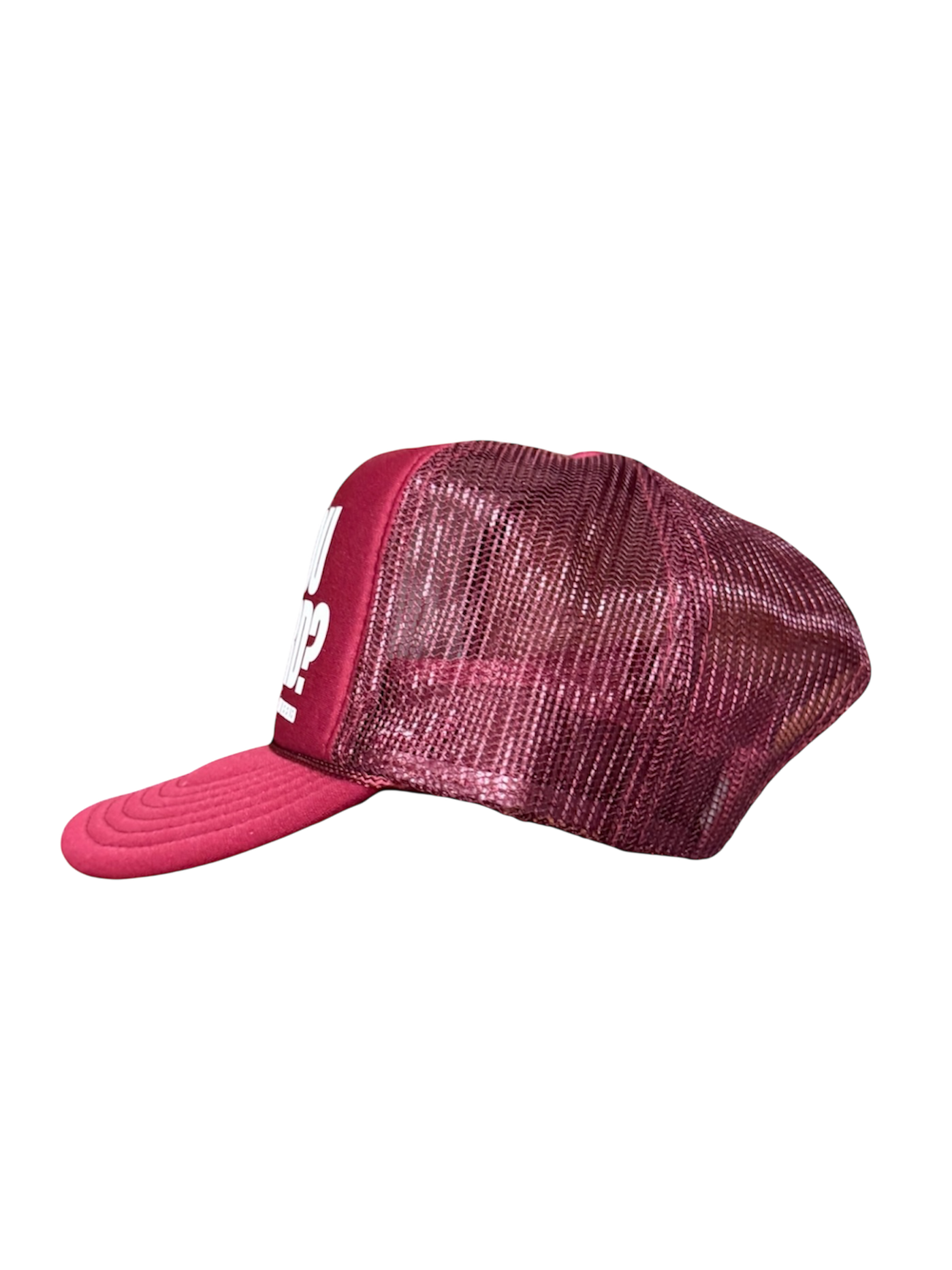 Maroon Trucker