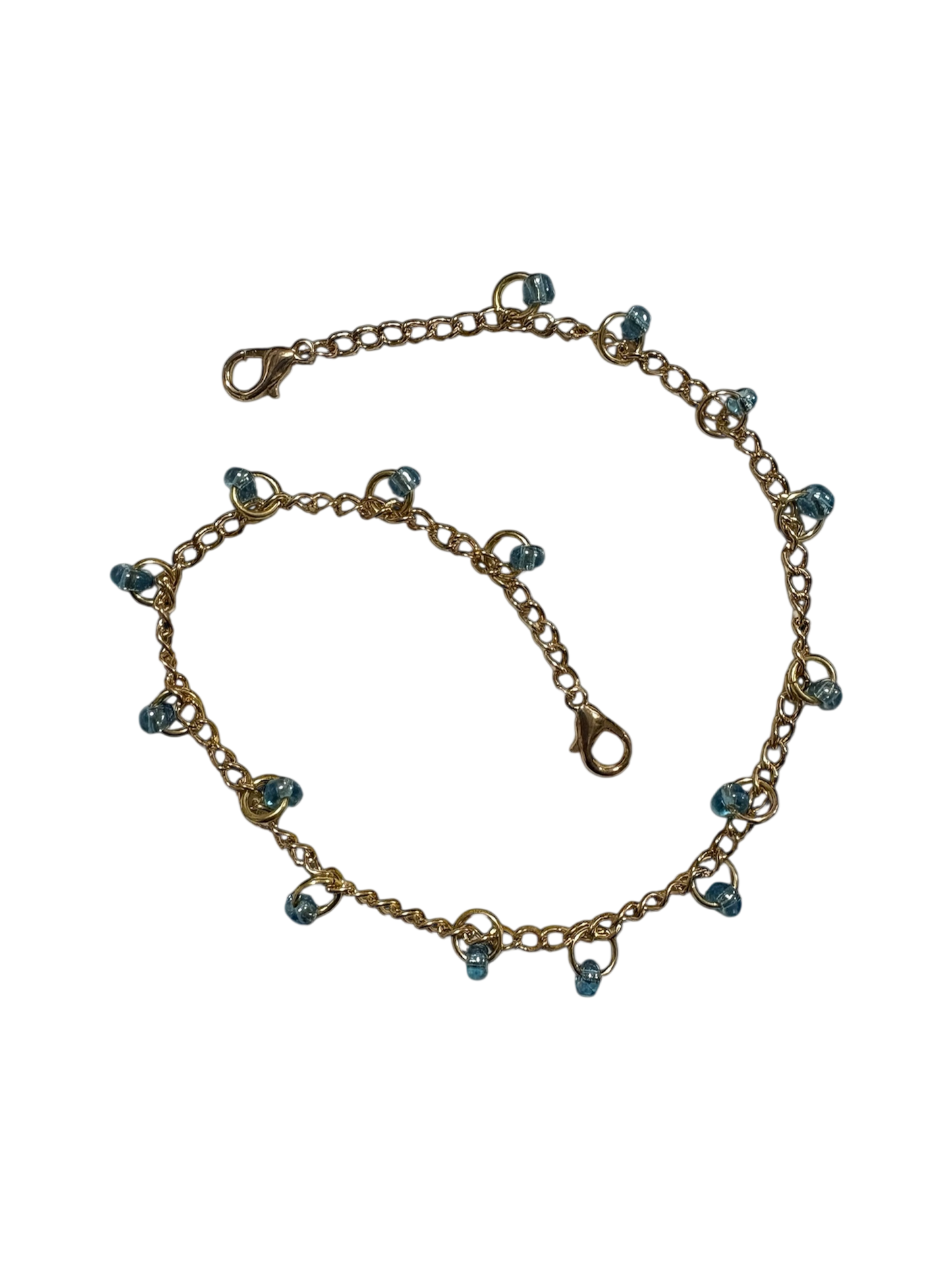 Gold & Blue Hat Chain by The Kings Misfit Kid