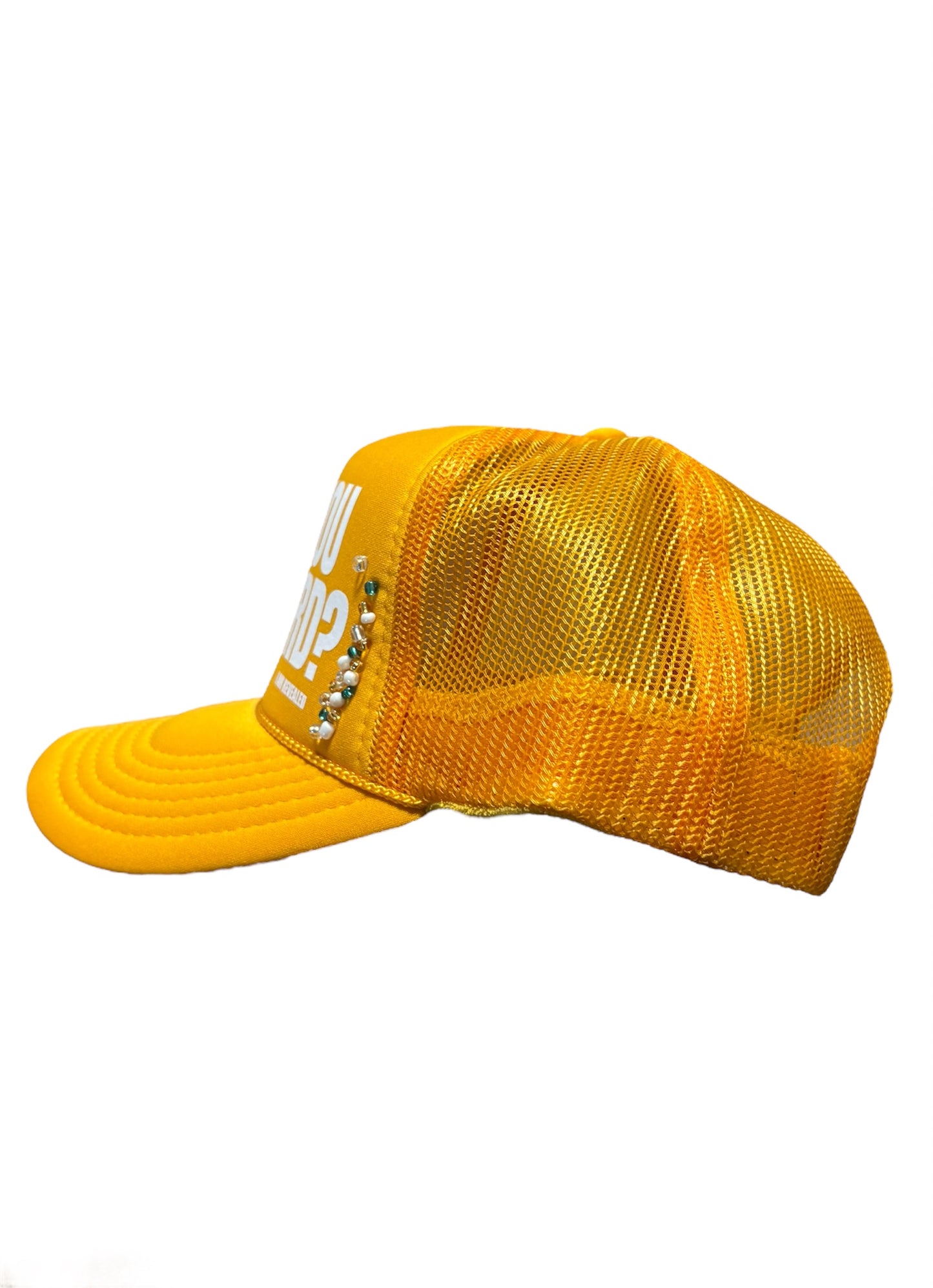 1/1 Yellow Trucker by The Kings Misfit Kid
