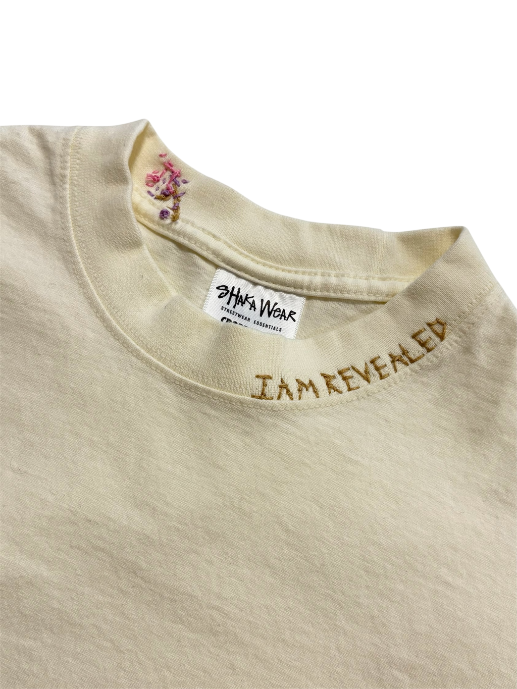 IAR Hand-Stitched Branch on Boxy Cropped Tee by JBM • Unisex • M
