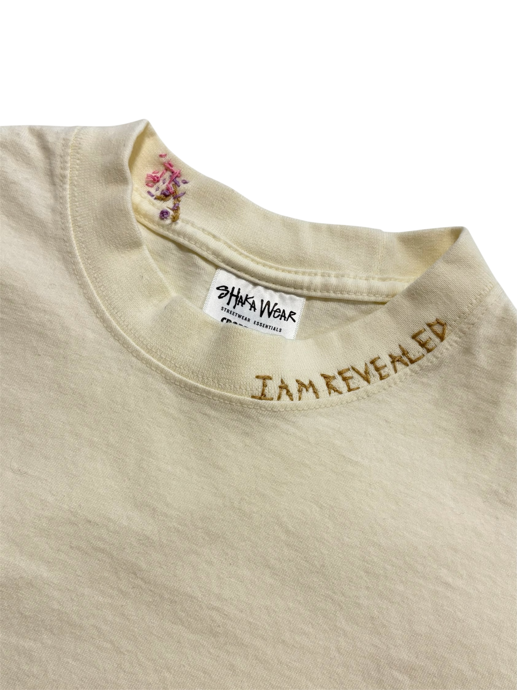 IAR Hand-Stitched Branch on Boxy Cropped Tee by JBM • Unisex • M