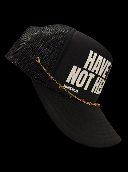Gold & Red Hat Chain by The Kings Misfit Kid