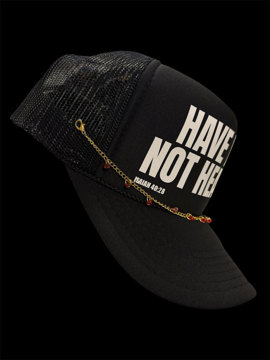 Gold & Red Hat Chain by The Kings Misfit Kid