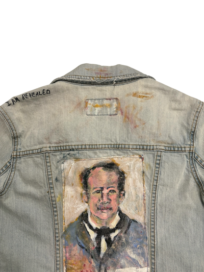Portrait Denim Jacket by Little b (Size: WM)
