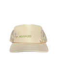 Hand-Embroidered Whimsical Wildflowers on Strap-back Trucker by JBM • Unisex