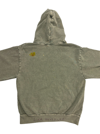 1/1 Stitched Mineral Green Hoodie by Little b (Size: S)