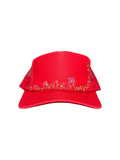 IAR Hand-Embroidered Whimsical Wildflowers on Strap-back Trucker by JBM • Unisex