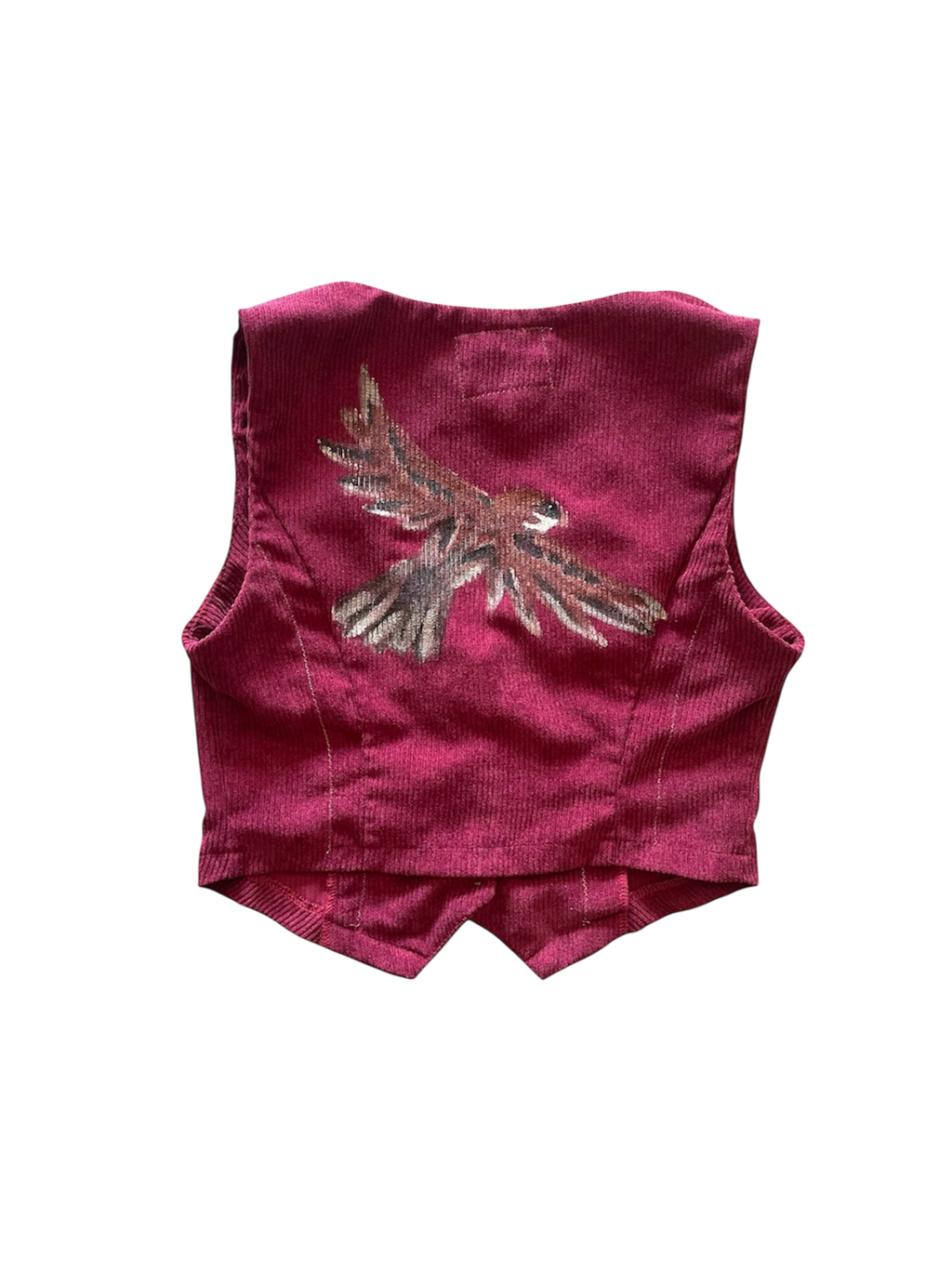 Hand-Painted Vest by The Kings Misfit Kid • Women’s • S