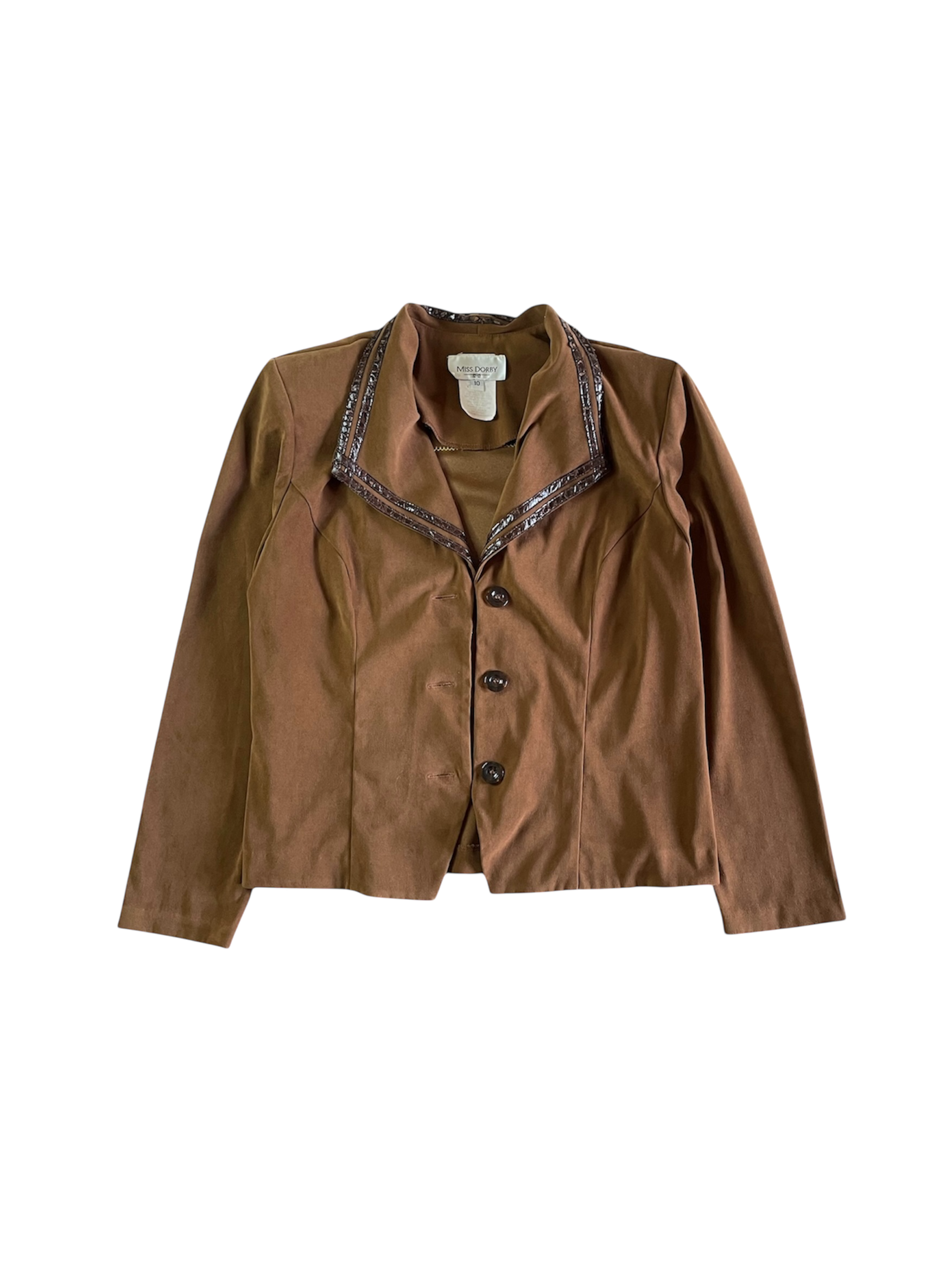 Hand-Painted & Stitched Jacket by M.M. • Women’s • M