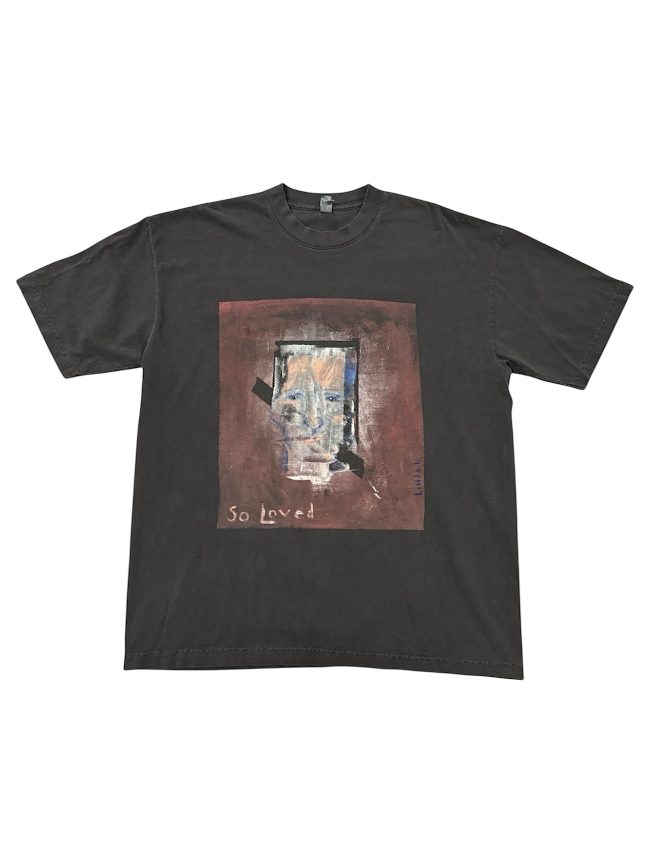 So Loved Hand-Painted Tee by Little b • Unisex • L