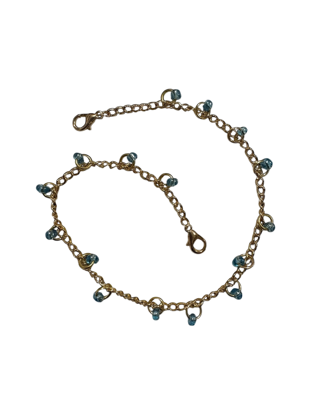 Gold & Blue Hat Chain by The Kings Misfit Kid