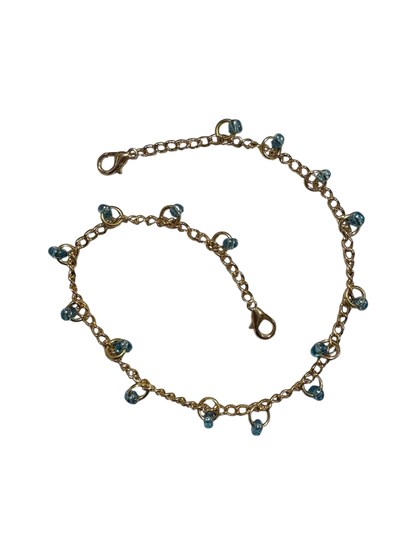 Gold & Blue Hat Chain by The Kings Misfit Kid