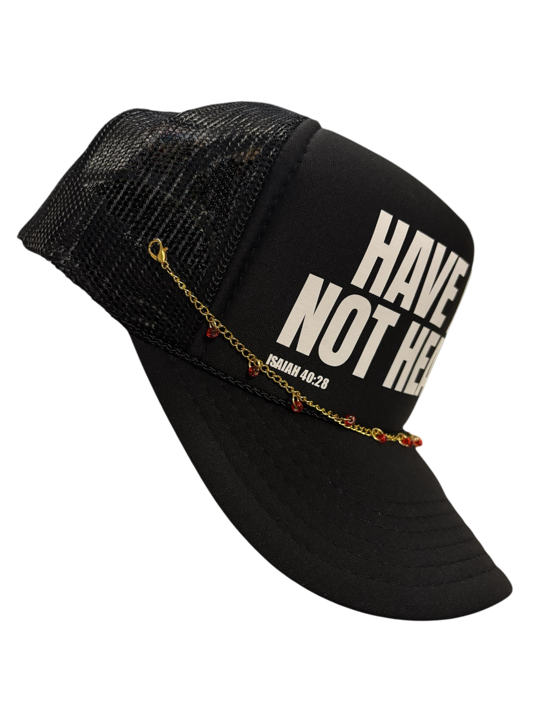 Gold & Red Hat Chain by The Kings Misfit Kid