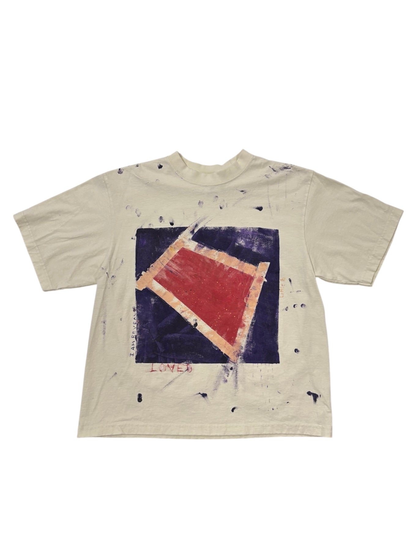 Loved Abstract Tee by Little b (Size: L) - I AM REVEALED