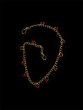 Gold & Red Hat Chain by The Kings Misfit Kid - I AM REVEALED