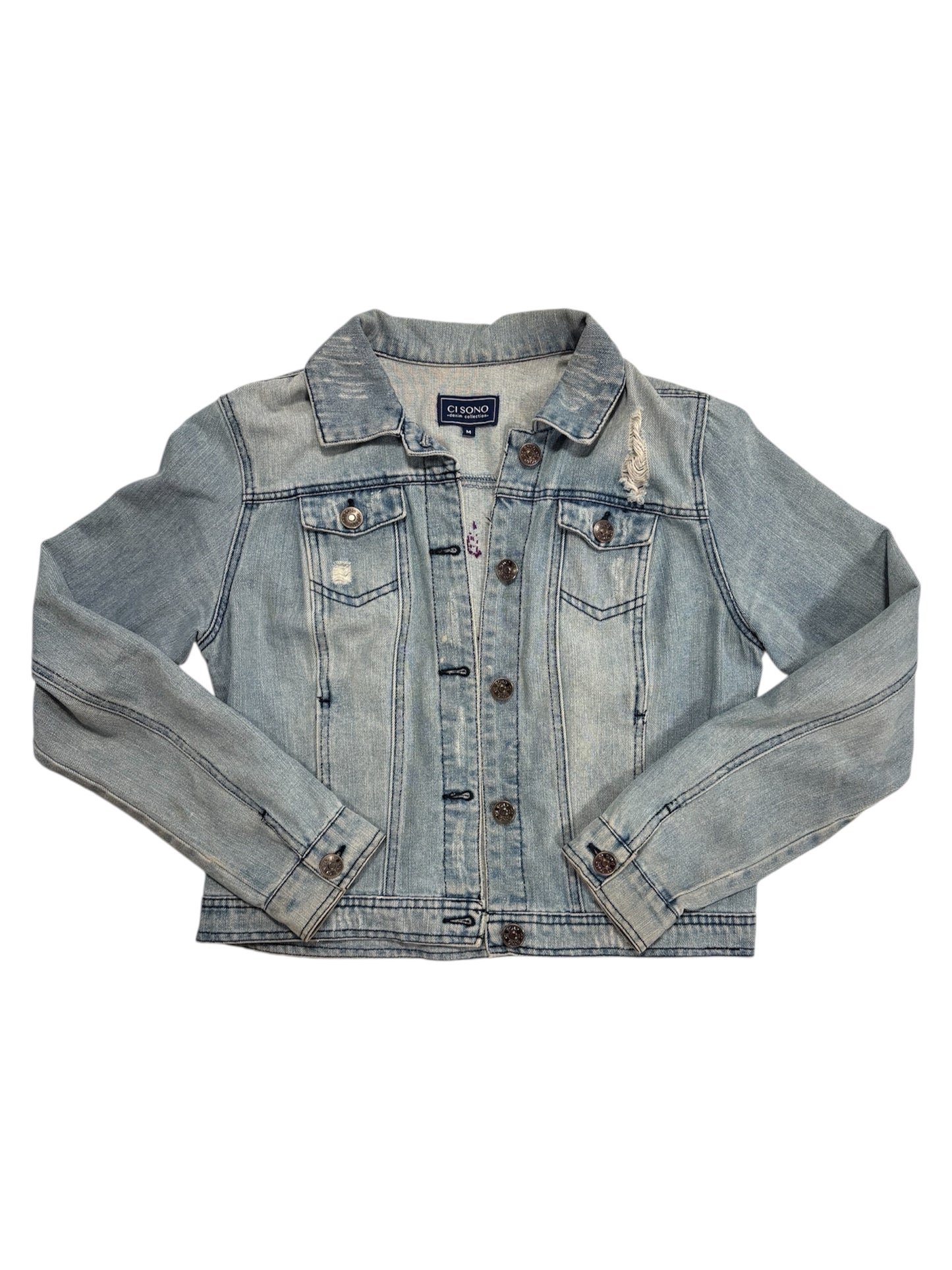 Friends Denim Jacket by Little b (Size: WM) - I AM REVEALED