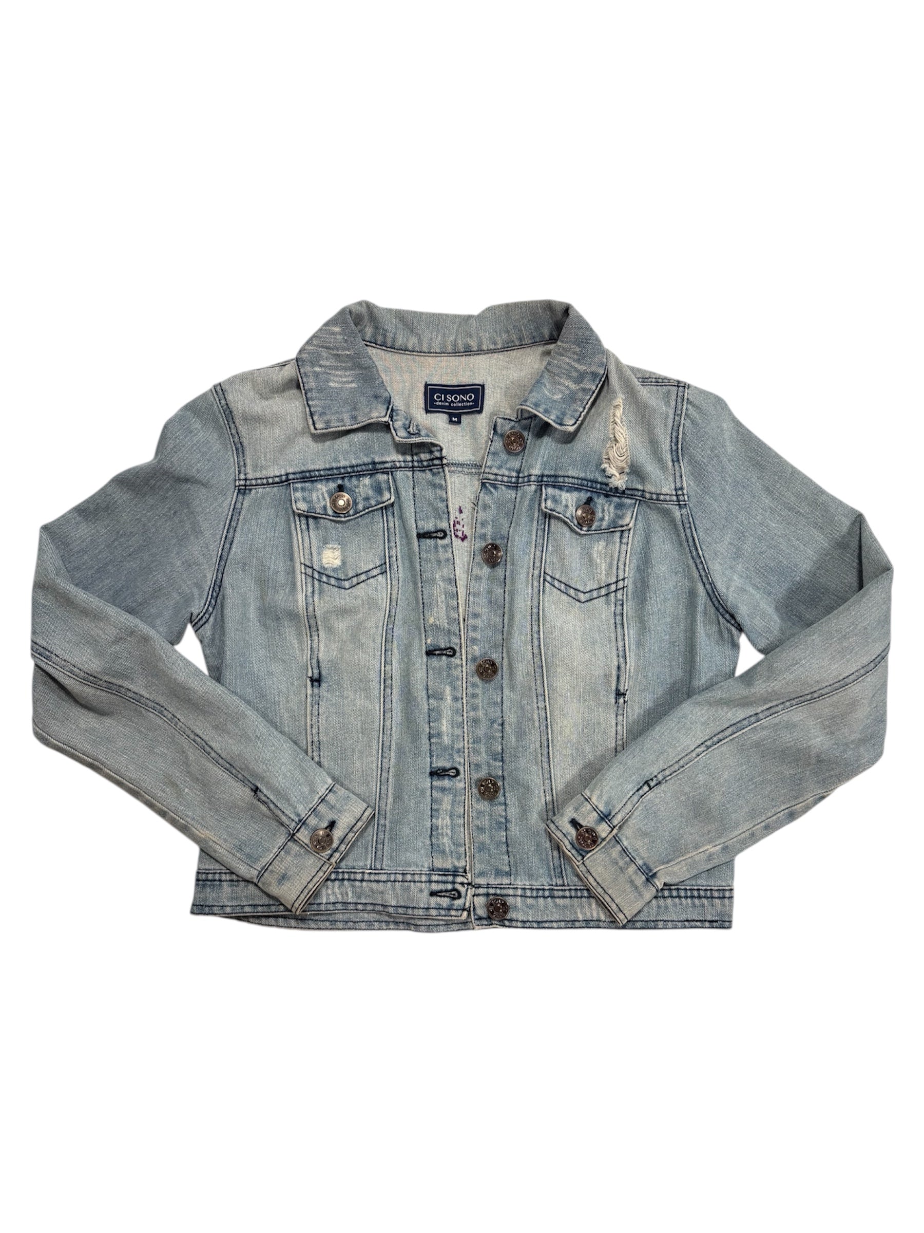 Friends Denim Jacket by Little b (Size: WM) - I AM REVEALED