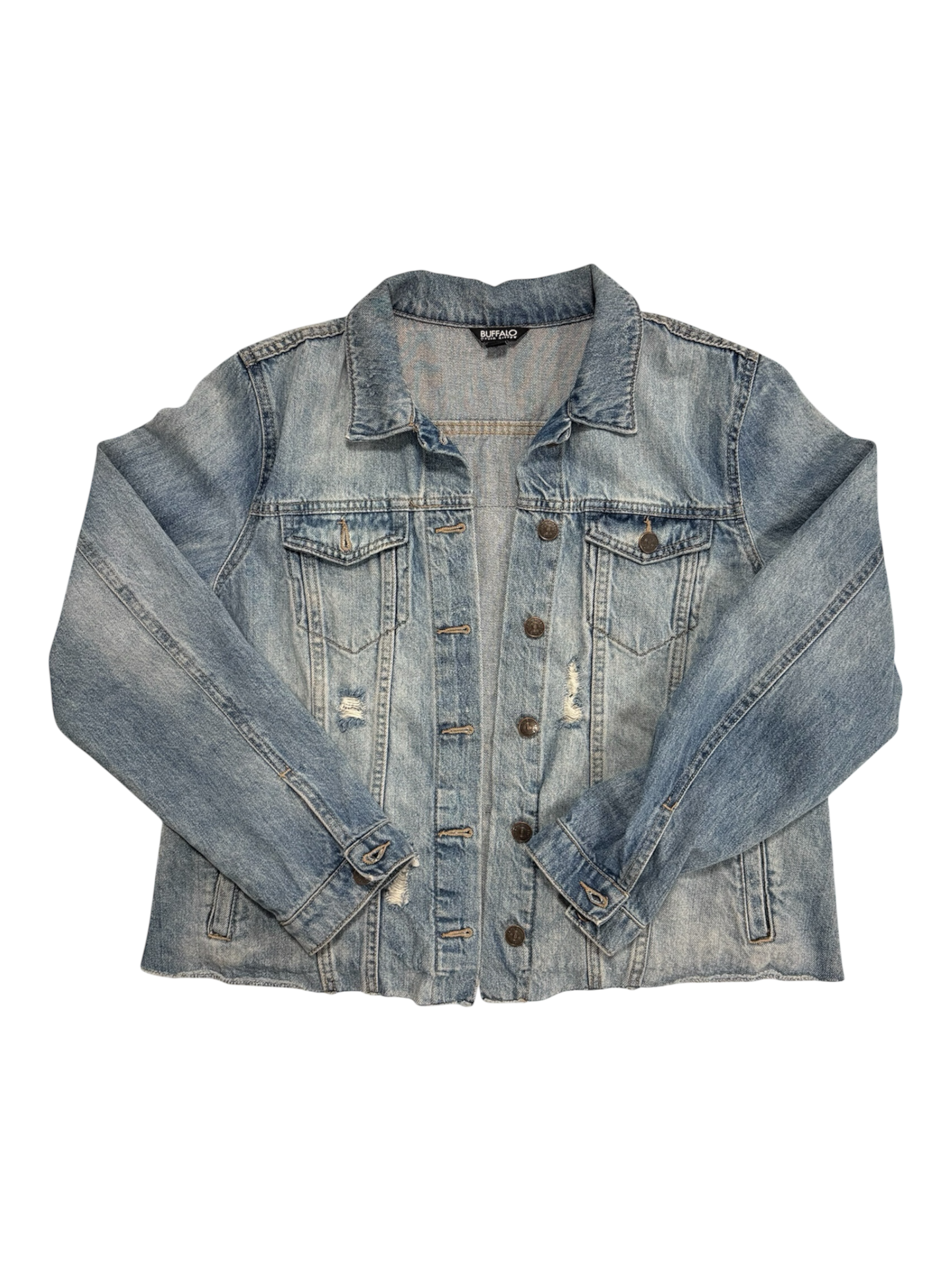 1/1 Portrait Denim Jacket by Little b (Size: M)