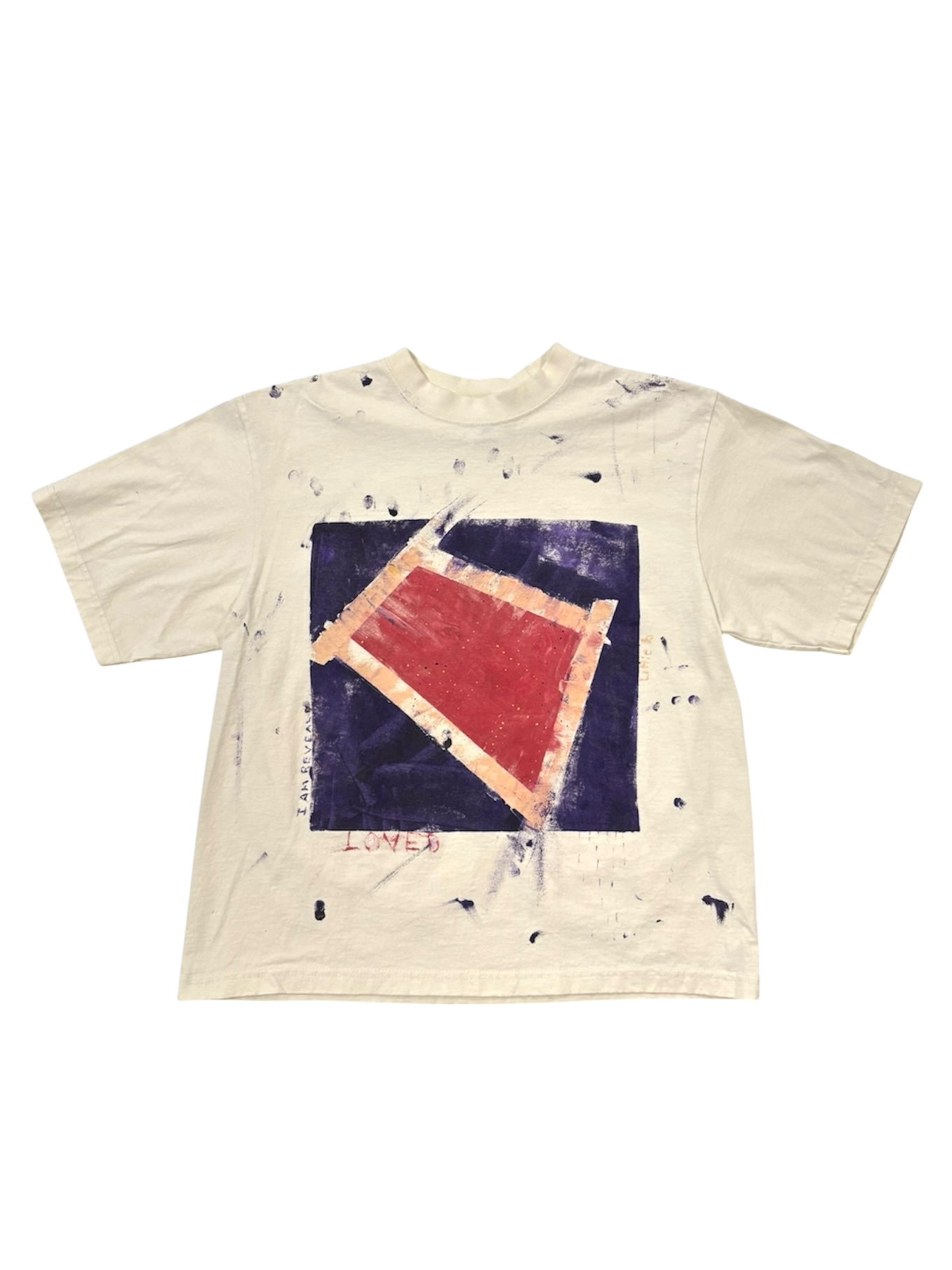 Loved Abstract Tee by Little b (Size: Large)