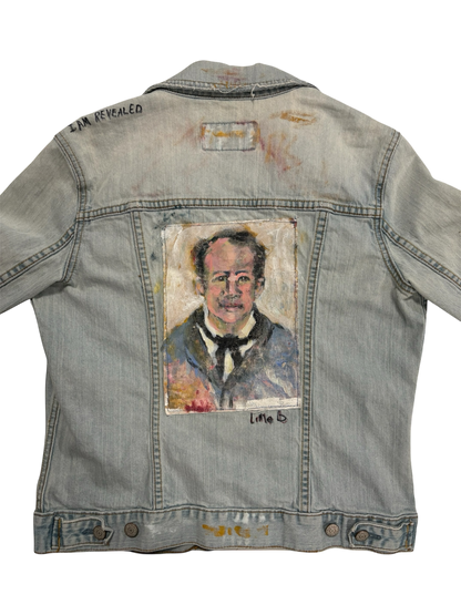 Portrait Denim Jacket by Little b (Size: WM)