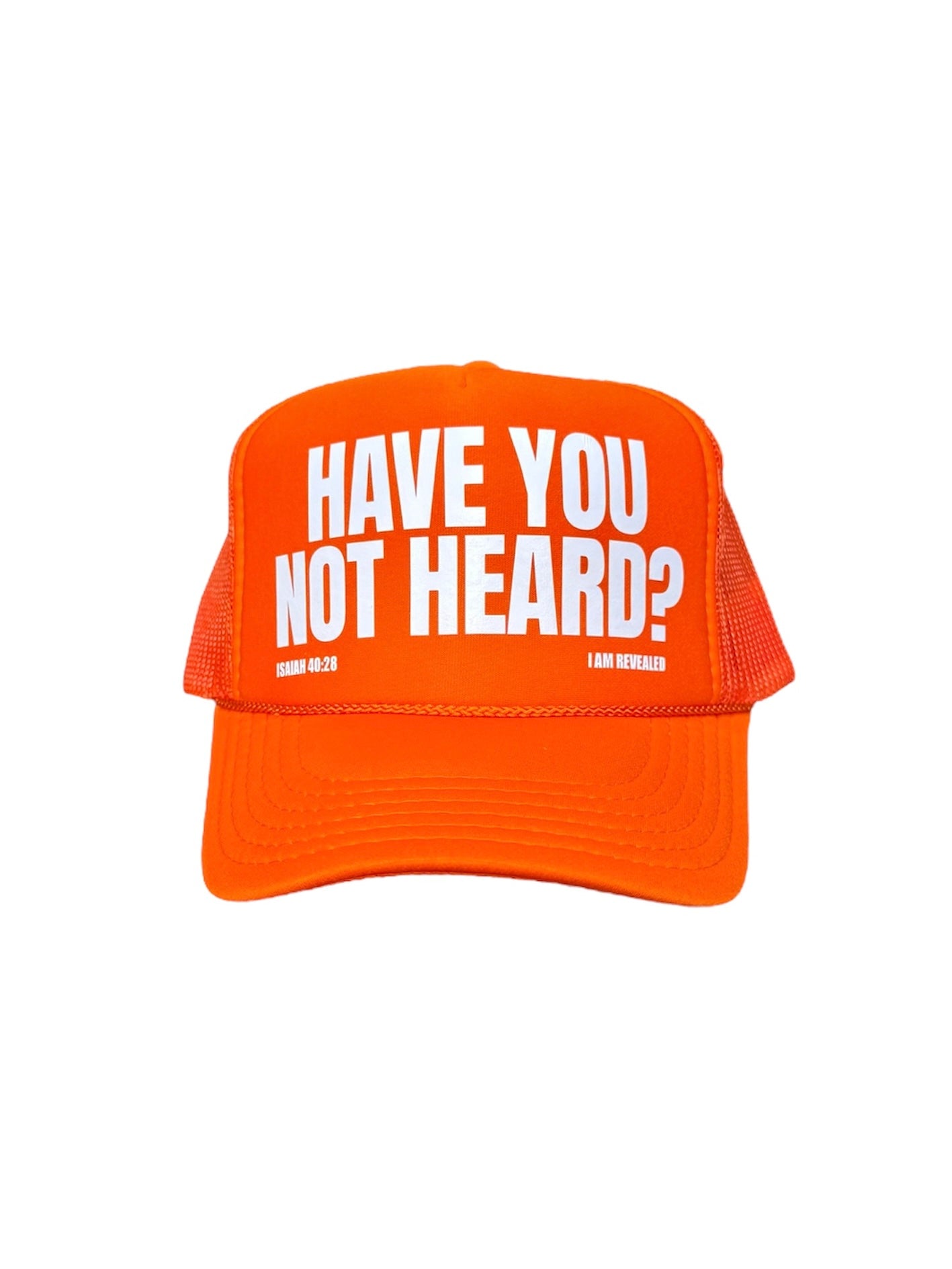 Sunset Orange Trucker