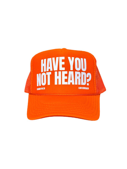 Sunset Orange Trucker