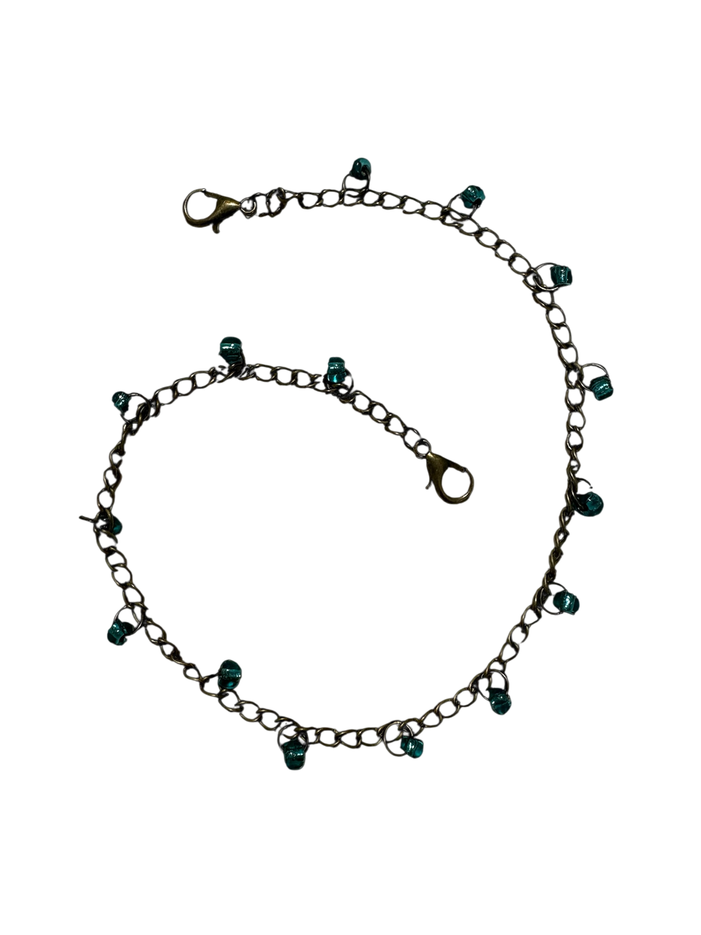 Bronze & Blue Hat Chain by The Kings Misfit Kid