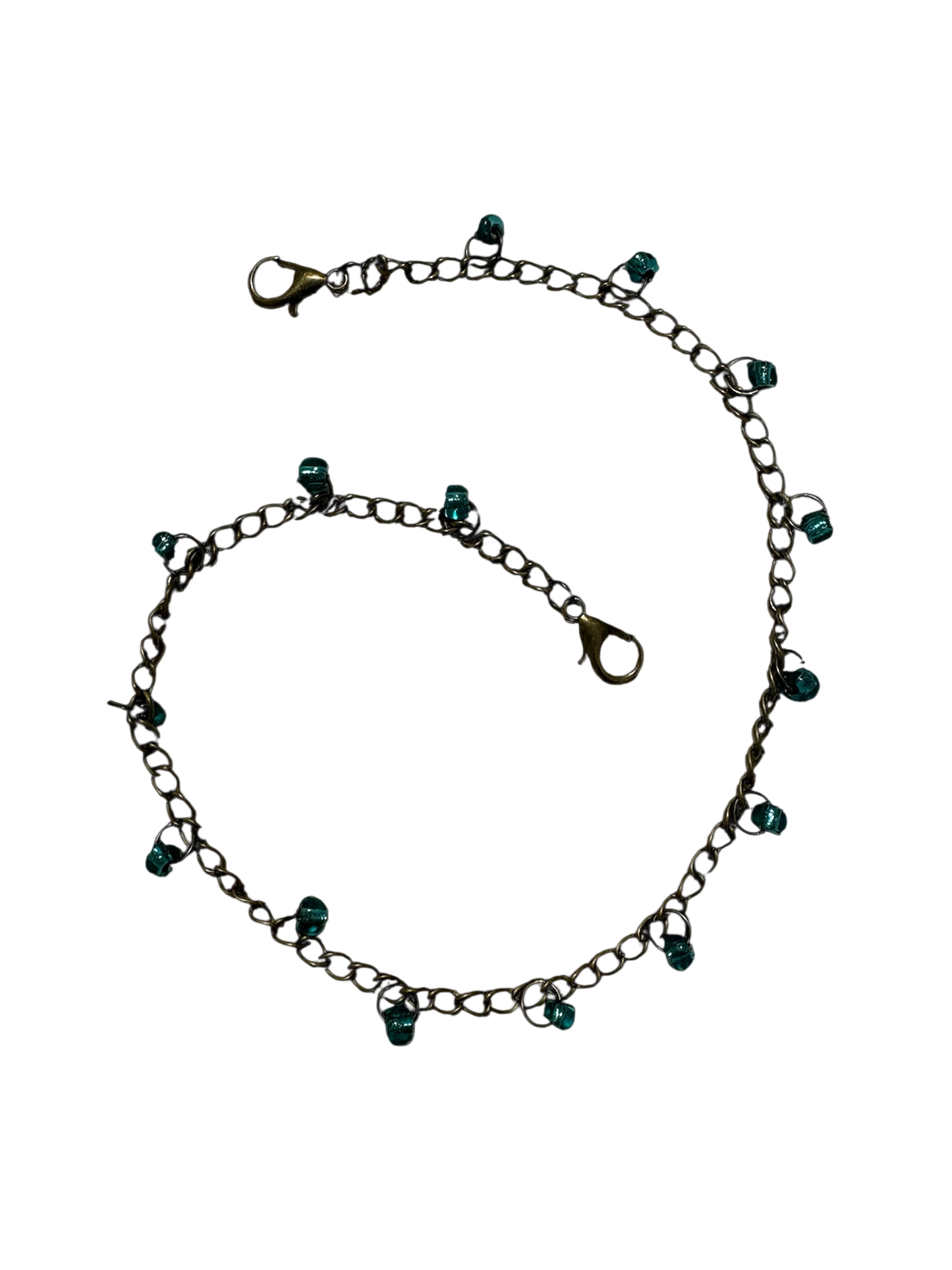 Bronze & Blue Hat Chain by The Kings Misfit Kid