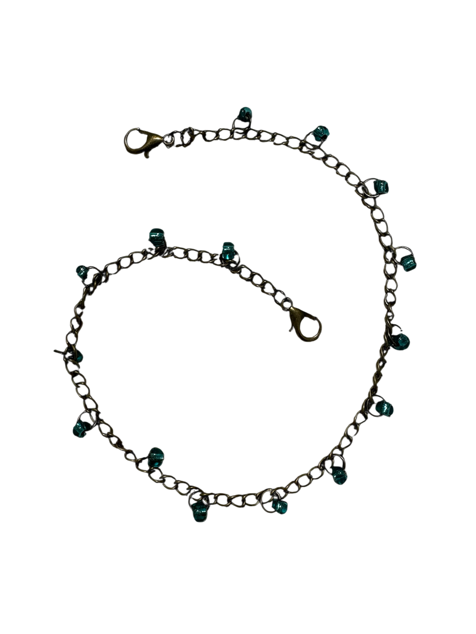 Bronze & Blue Hat Chain by The Kings Misfit Kid