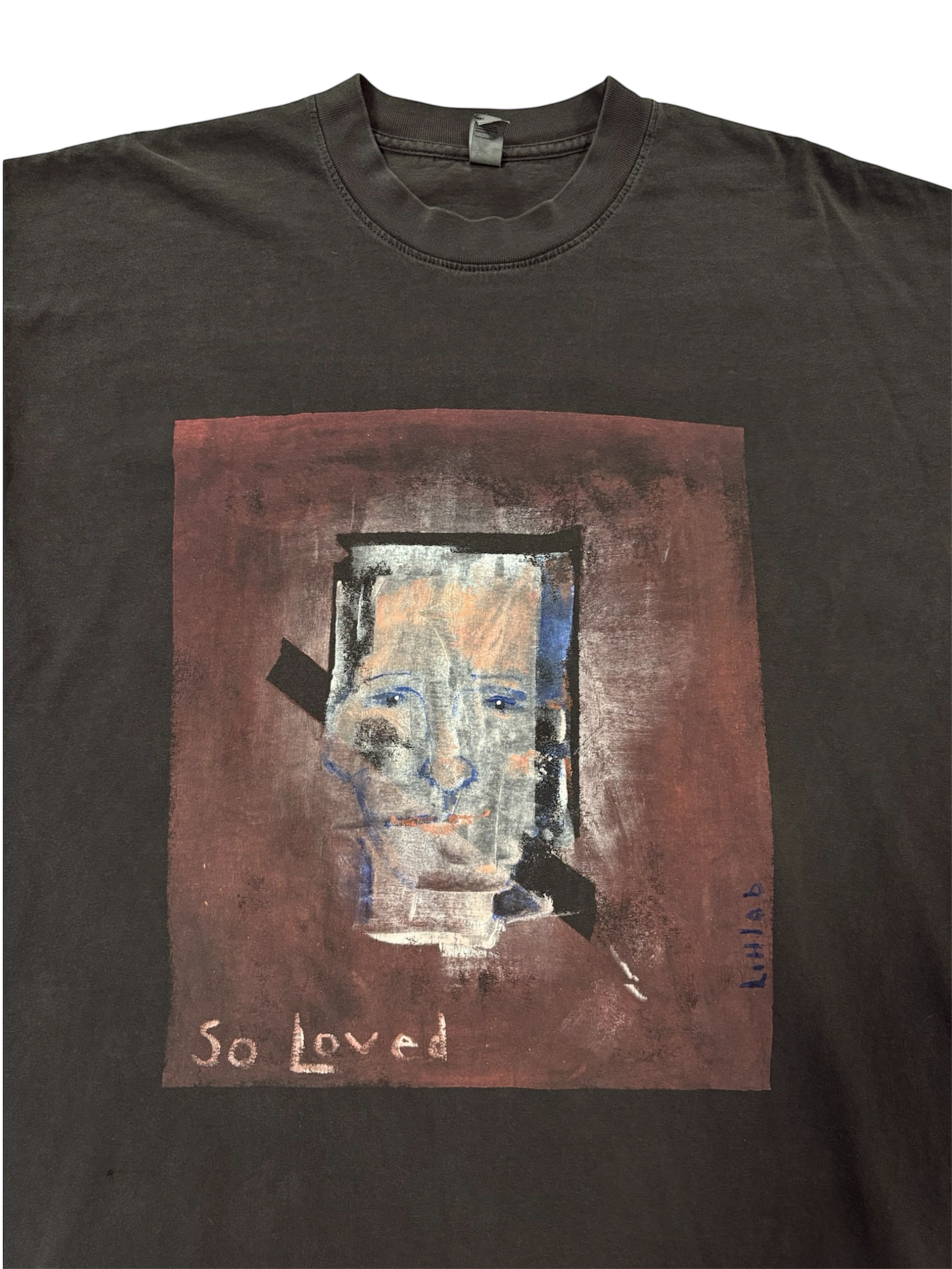 So Loved Hand-Painted Tee by Little b • Unisex • L