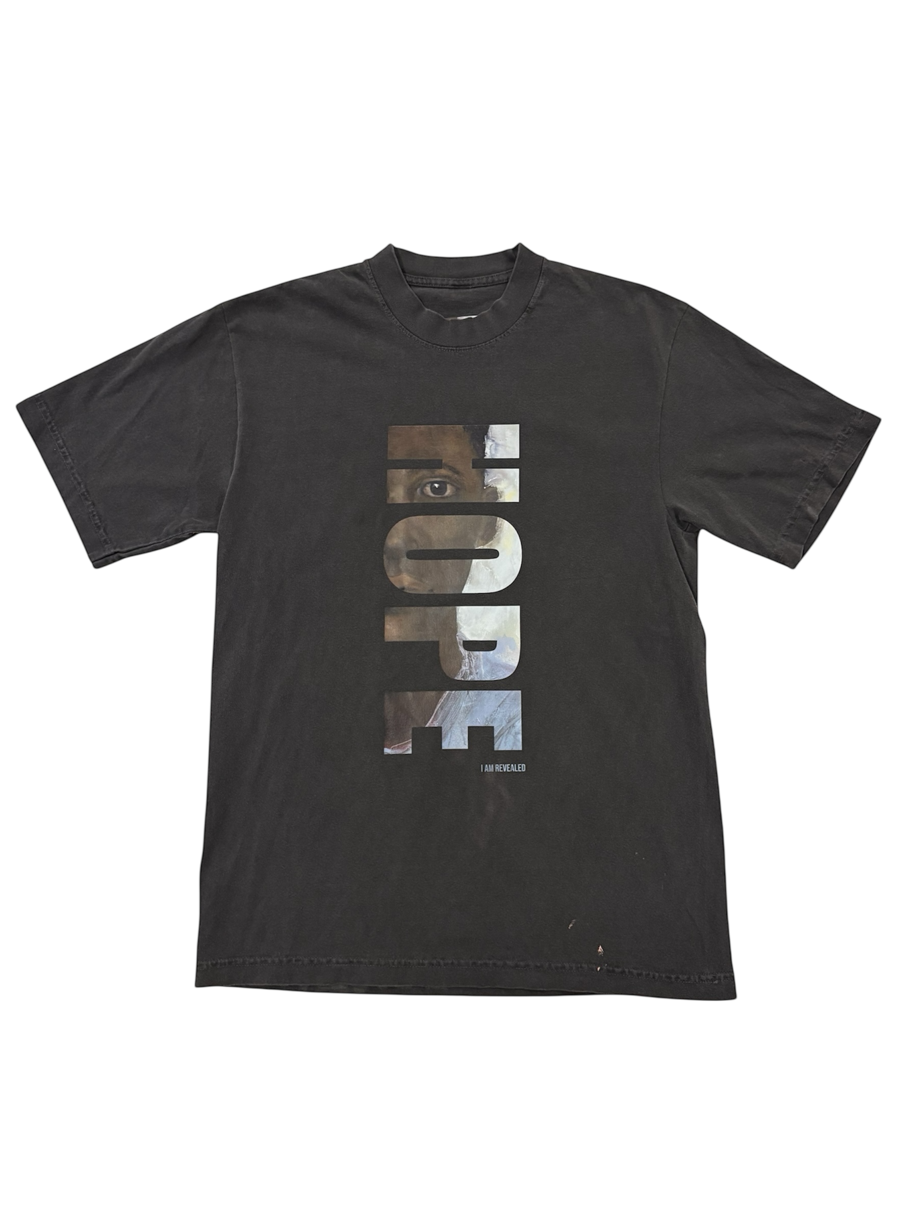 Hand-Painted Sunflower ‘Hope’ Tee by Little b • Unisex • S