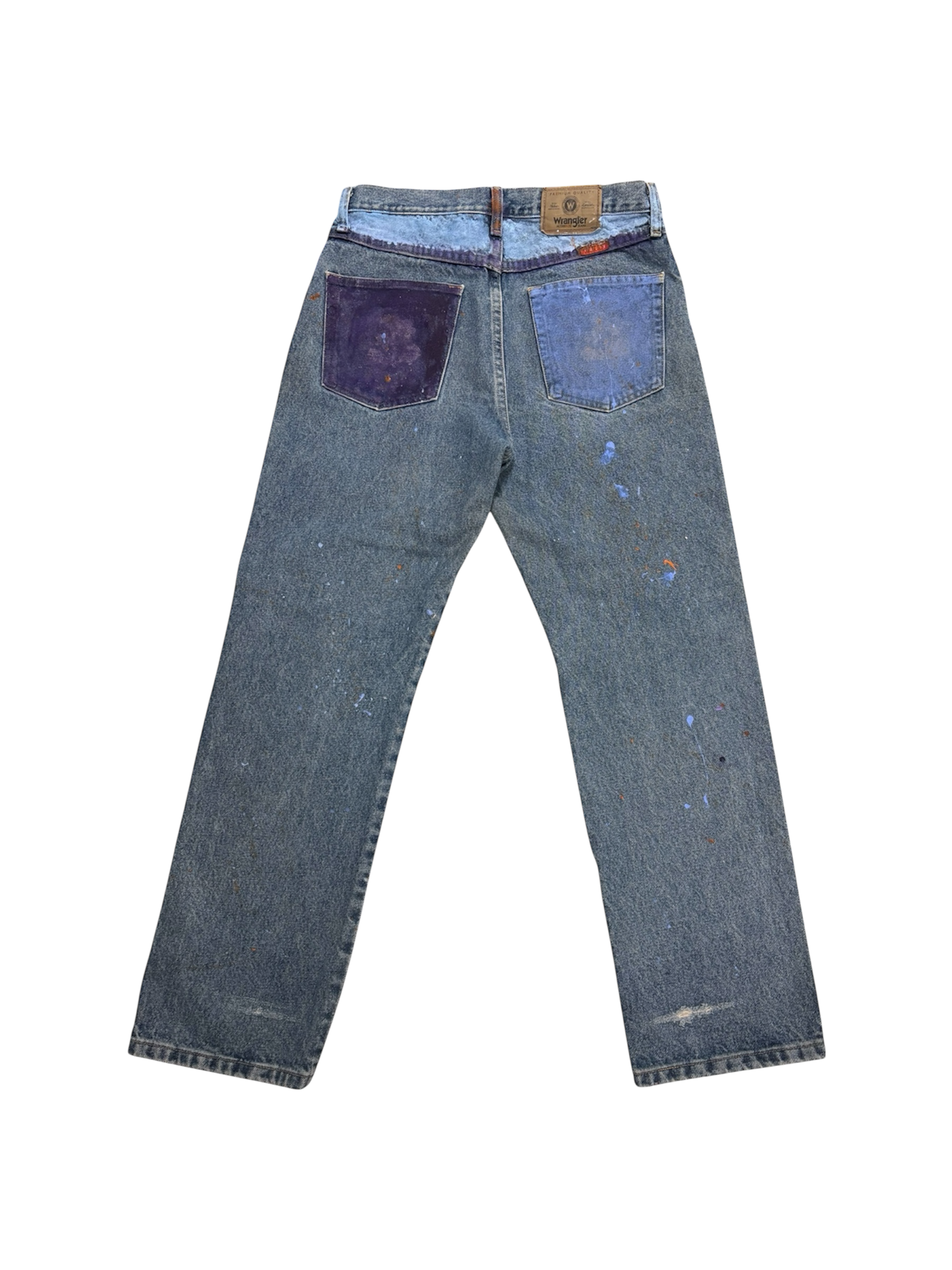 Bird & Butterfly Denim Jean by Little b (Size: 33)