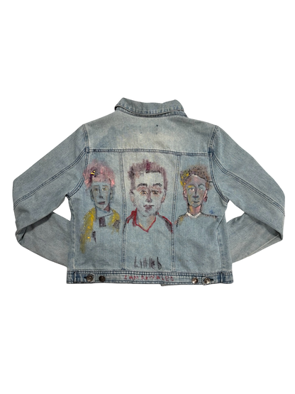 Friends Denim Jacket by Little b (Size: WM)