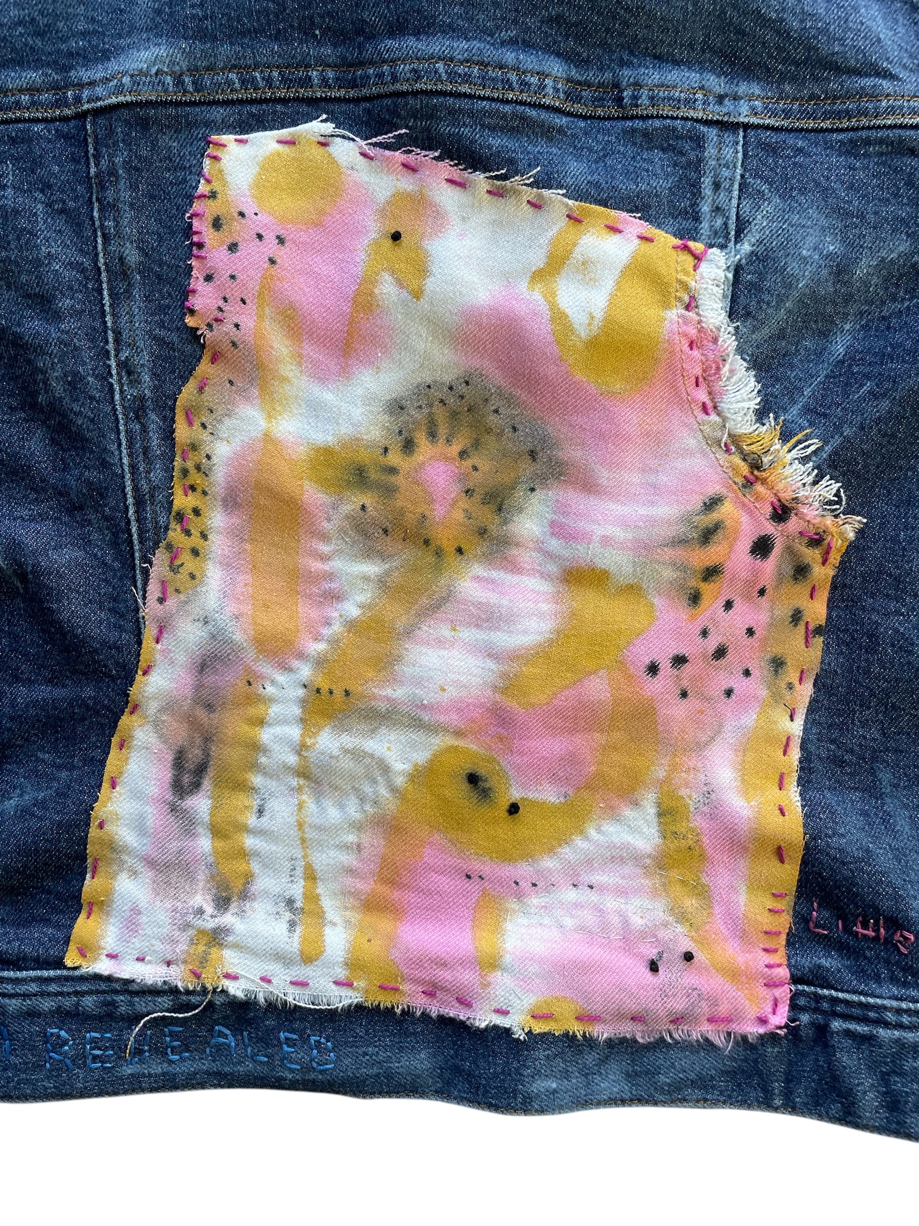 1/1 Bloom Denim Jacket by little b. (Size: WXXS) - I AM REVEALED