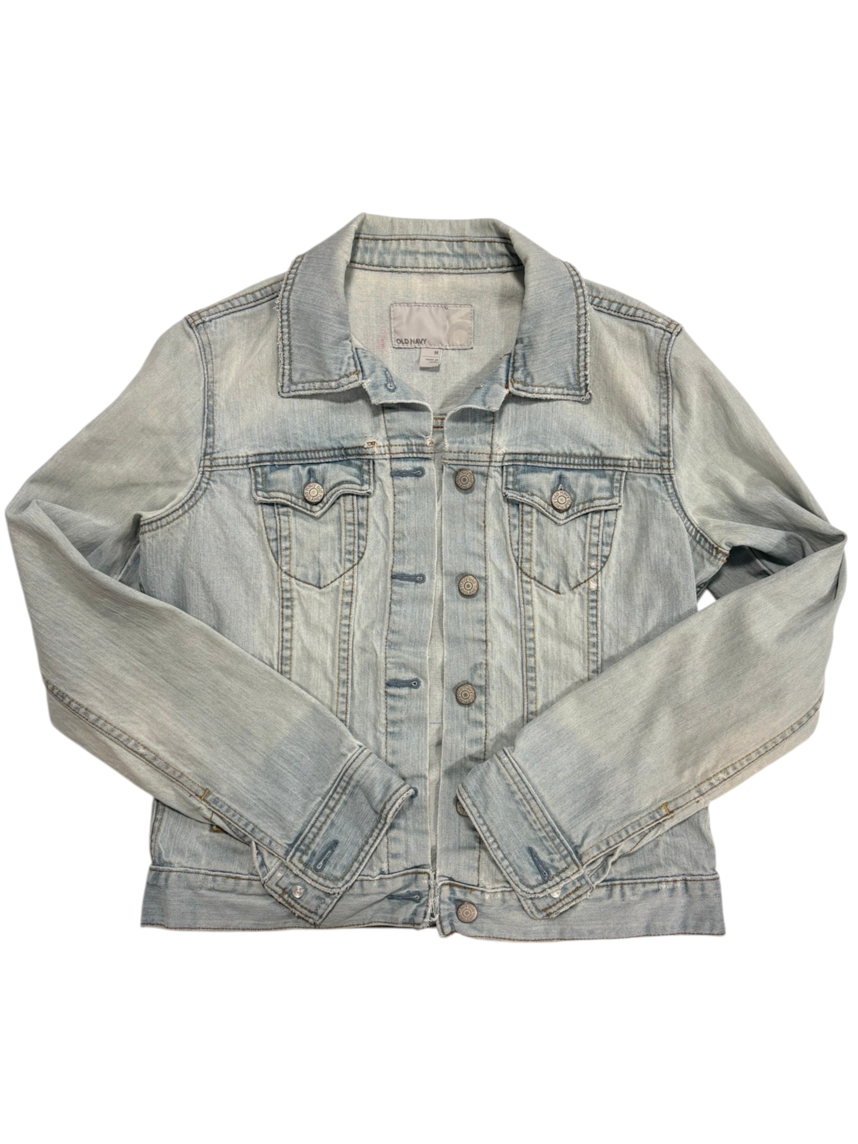 Portrait Denim Jacket by Little b (Size: WM) - I AM REVEALED