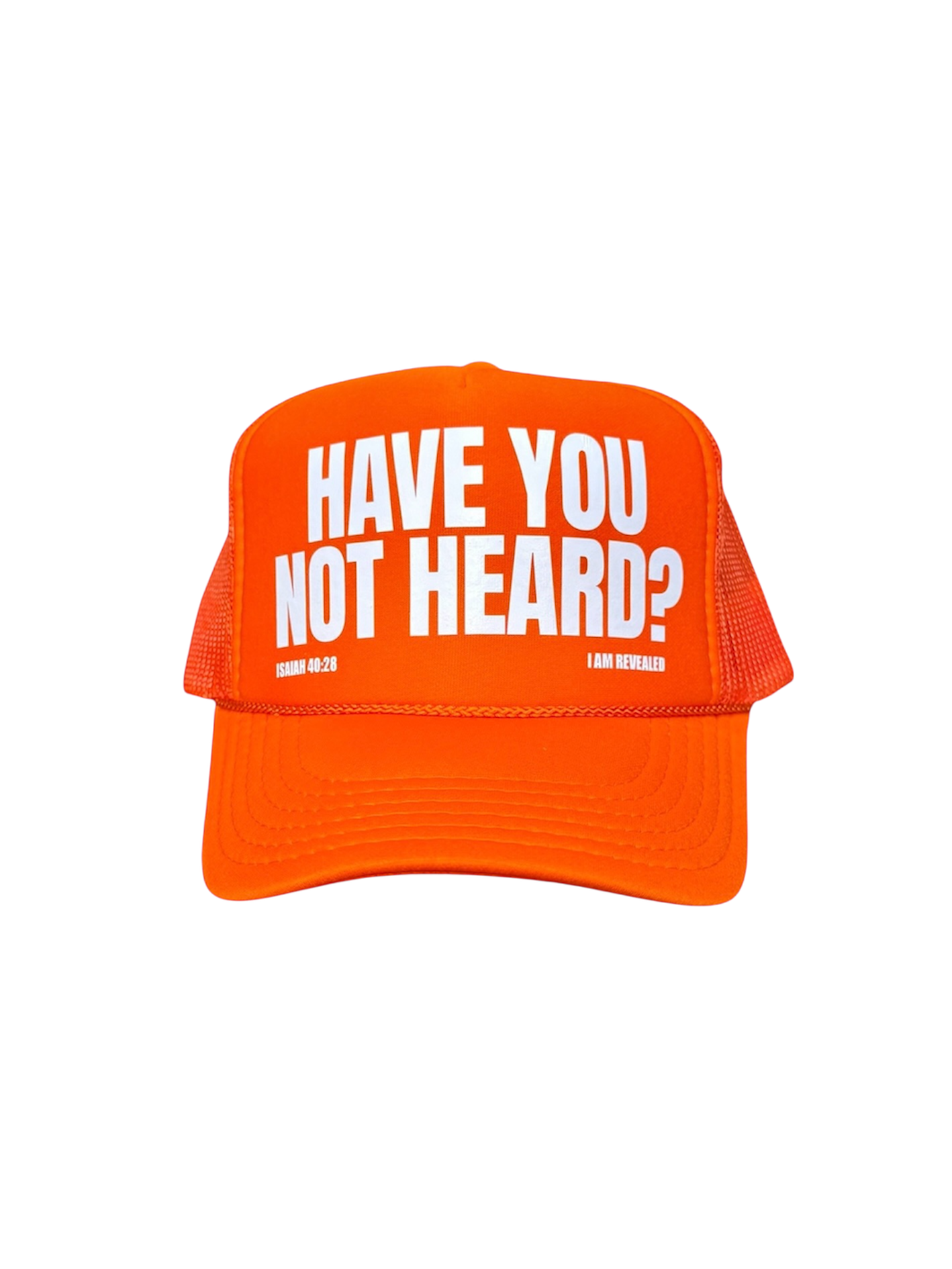 Sunset Orange Trucker