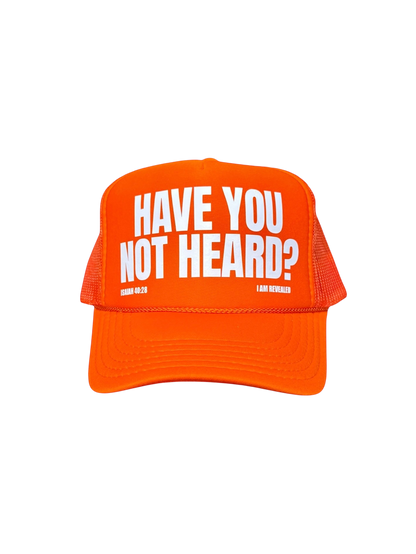 Sunset Orange Trucker