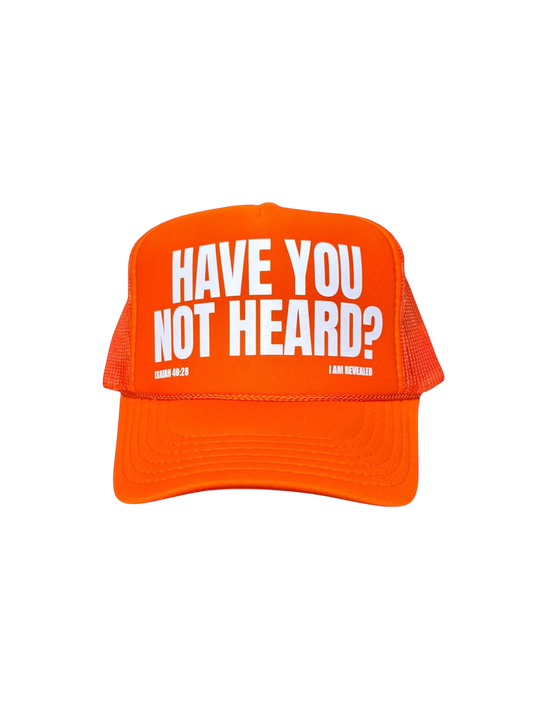 Sunset Orange Trucker