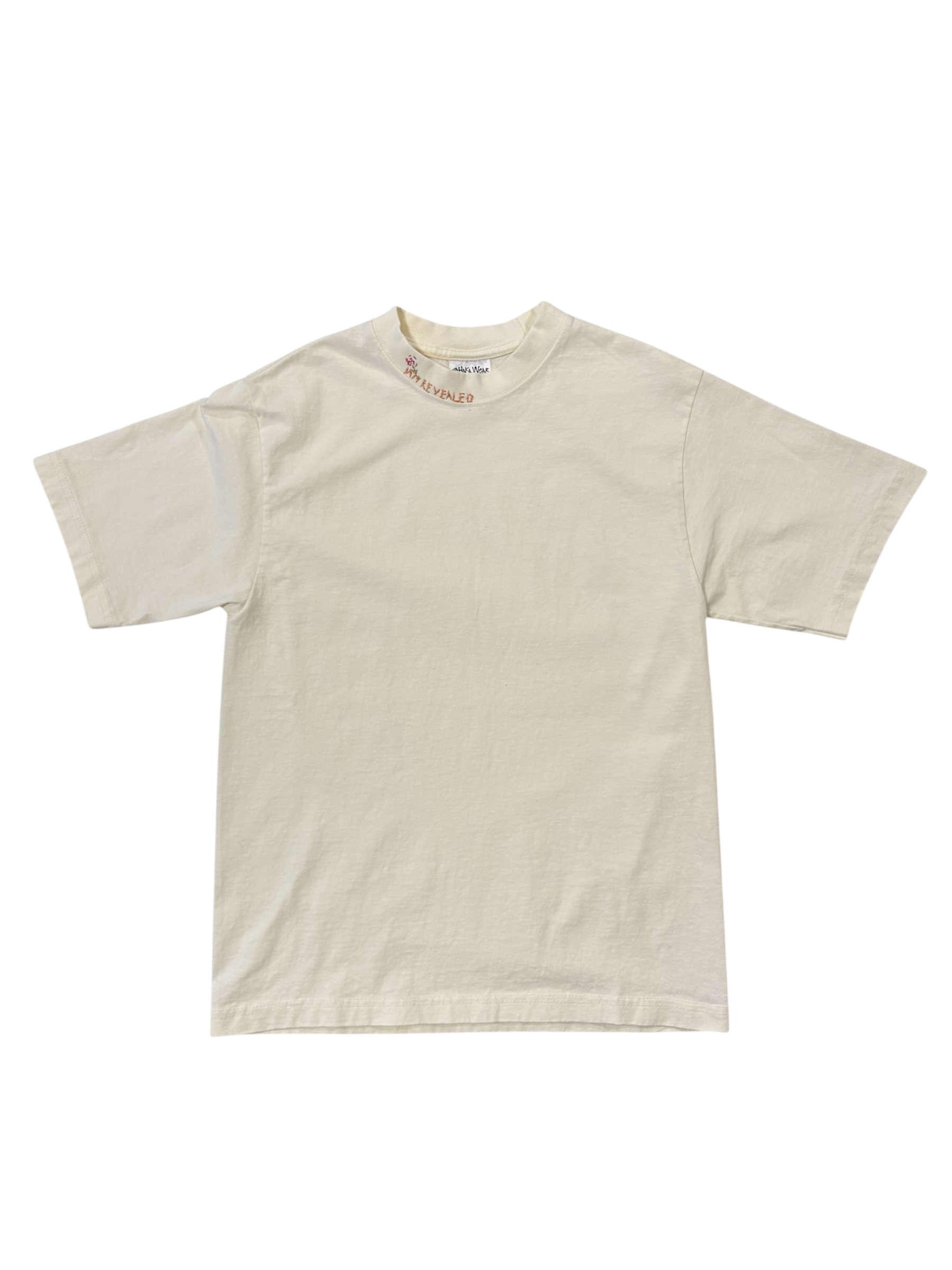 IAR Hand-Stitched Rose Design on Boxy Cropped Tee by JBM • Unisex • M