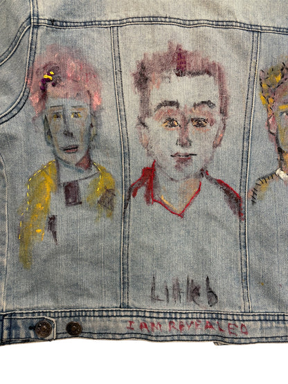Friends Denim Jacket by Little b (Size: WM) - I AM REVEALED
