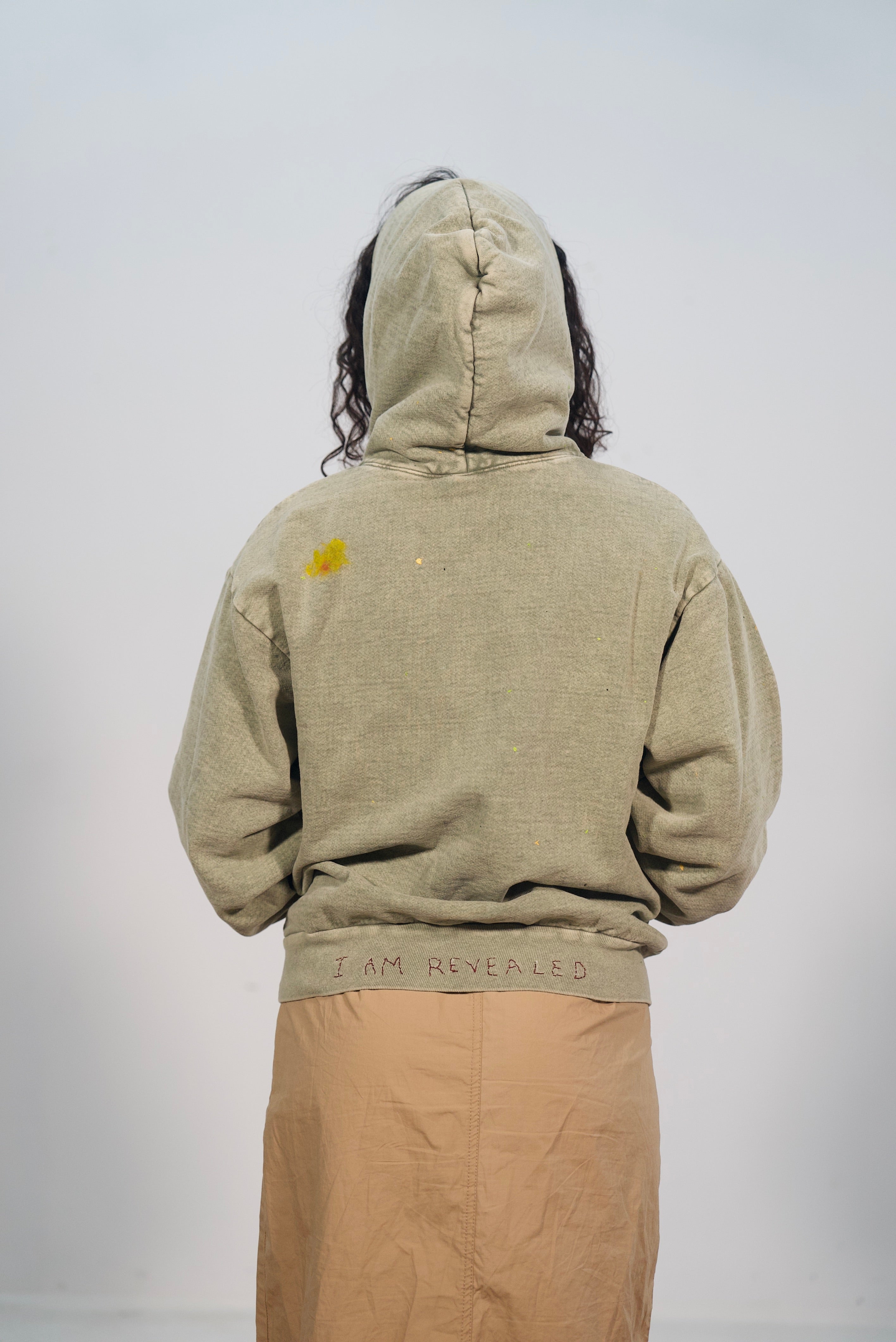 Hand-Stitched Design on Heavy-Weight Hoodie by Little b • Unisex • S