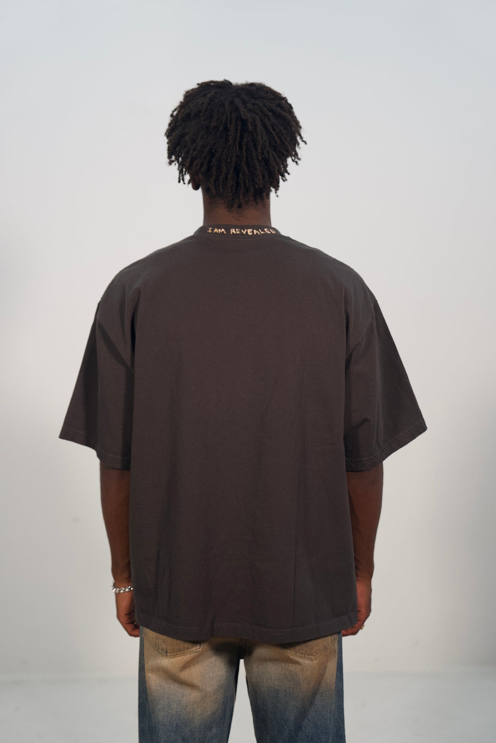 Hand-Painted ‘So Loved’ Boxy Cropped Tee by Little b • Unisex • 2XL