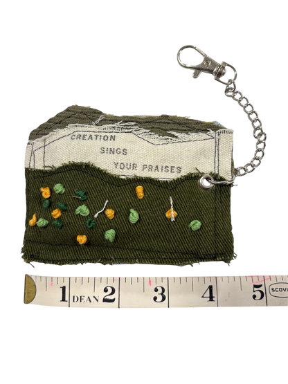 Creation Keychain Art by The Kings Misfit Kid