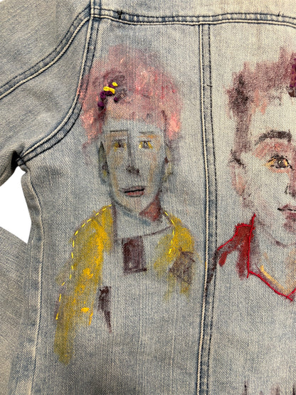 Friends Denim Jacket by Little b (Size: WM) - I AM REVEALED