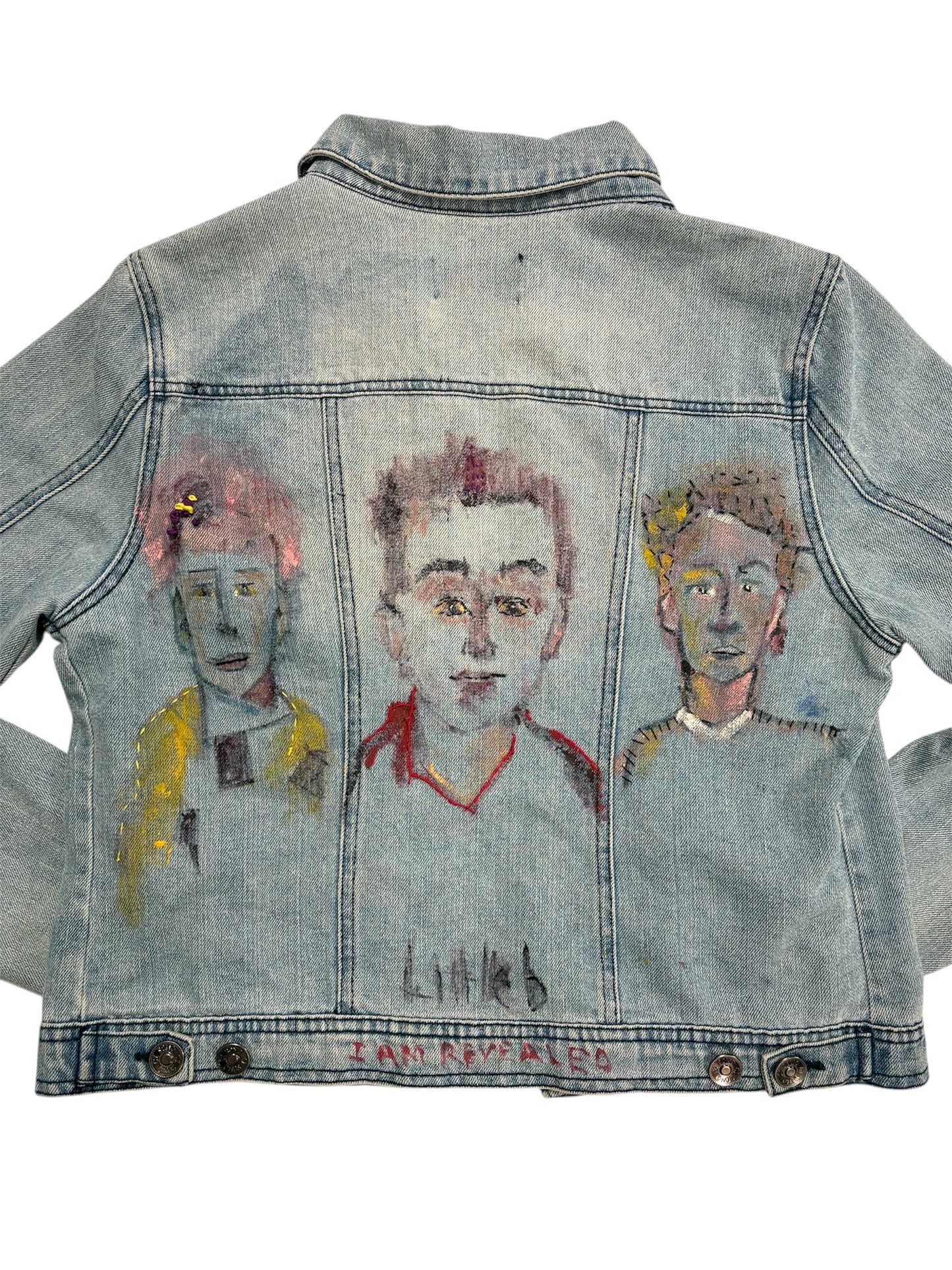 Friends Denim Jacket by Little b (Size: WM) - I AM REVEALED