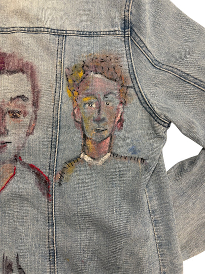 Friends Denim Jacket by Little b (Size: WM) - I AM REVEALED