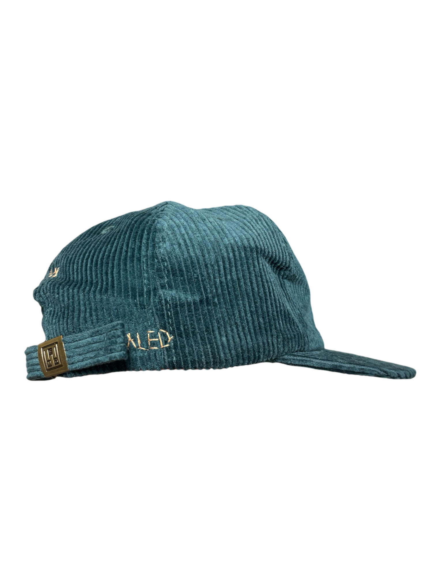 Hand-Stitched Lamb Design on Suede Strapback by JBM • Unisex (Copy)