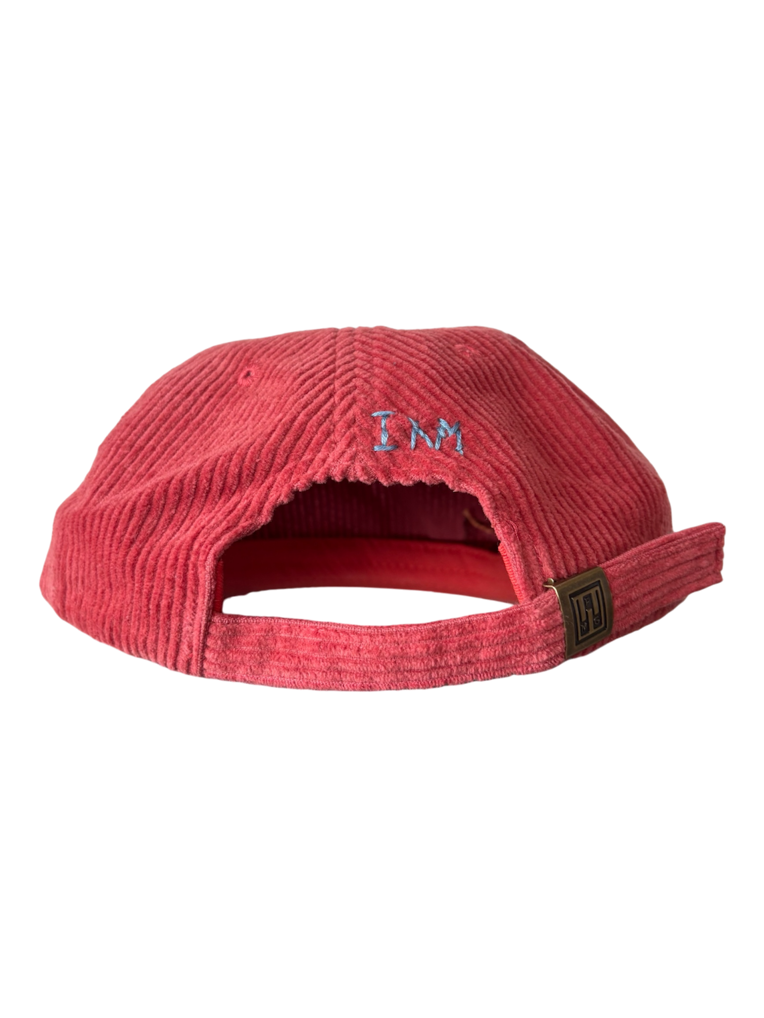 Hand-Stitched Hummingbird & Flower Design on Suede Strapback by JBM • Unisex (Copy 2)