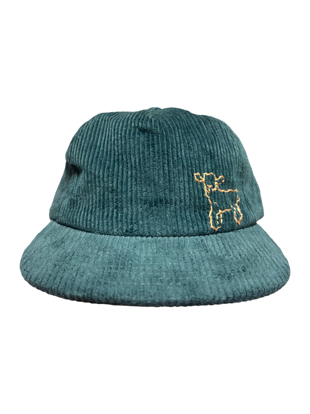 Hand-Stitched Lamb Design on Suede Strapback by JBM • Unisex (Copy)