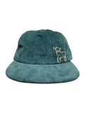 Hand-Stitched Lamb Design on Suede Strapback by JBM • Unisex (Copy)